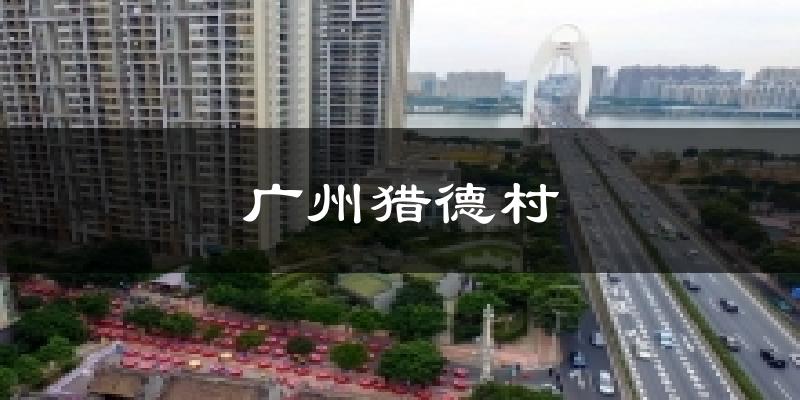 廣州獵德村今日天氣