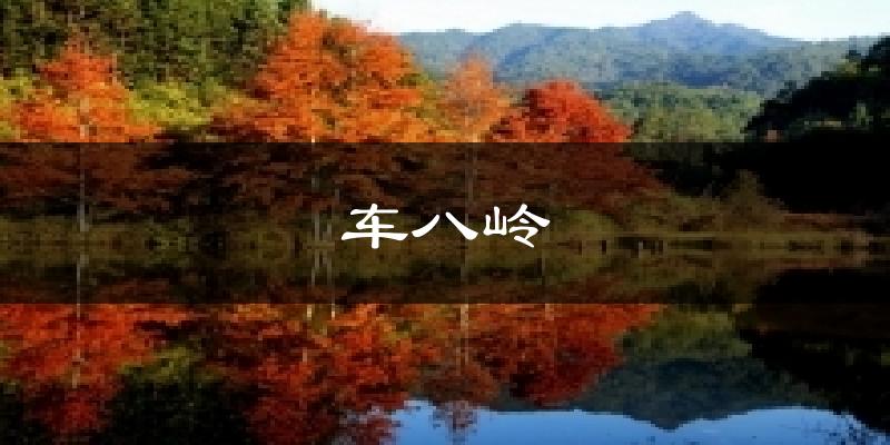 車(chē)八嶺今日天氣